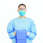 Gown M+Guard Implant with Hand Towel L Sterile