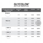 Glycolon 5/0 18mm 3/8 Circ R/Cut Undyed 45cm DS18