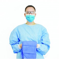 Gown M+Guard Implant with Hand Towel S Sterile