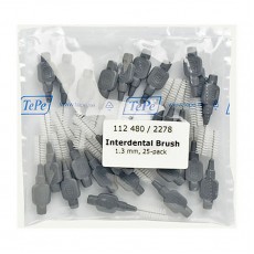 TePe Interdental Brush 1.3mm Grey 25 pk